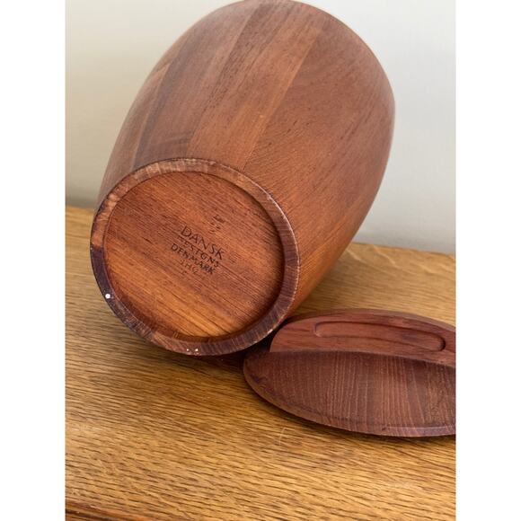 Vintage Dansk Teak Ice Bucket - Picture 4 of 4